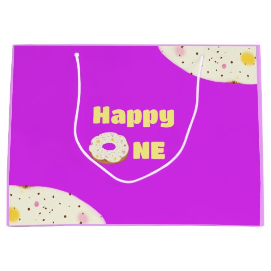 Grand Sac Cadeau Mon beignets (Devant)