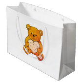 Grand Sac Cadeau Mon Ours D'Or (Dos Angle)