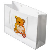 Grand Sac Cadeau Mon Ours D'Or (Devant Angle)