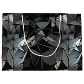 Grand Sac Cadeau monochrome sans fin : (Dos)