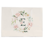 Grand Sac Cadeau Monographie florale de roses Paster E (Dos)