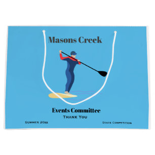 Grand Sac Cadeau Montez le pédalo