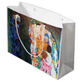 Grand Sac Cadeau Mort et vie, Gustav Klimt (Dos Angle)
