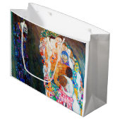 Grand Sac Cadeau Mort et vie, Gustav Klimt (Devant Angle)