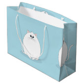 Grand Sac Cadeau Motif (Dos Angle)
