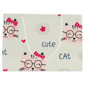 Grand Sac Cadeau Motif (Dos)