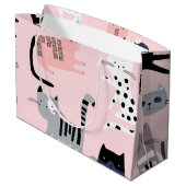 Grand Sac Cadeau Motif (Dos Angle)
