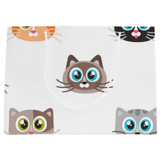 Grand Sac Cadeau Motif (Devant)