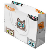 Grand Sac Cadeau Motif (Dos Angle)