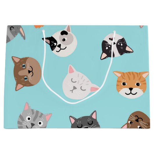 Grand Sac Cadeau Motif (Devant)