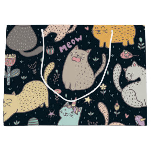Grand Sac Cadeau Motif