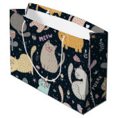 Grand Sac Cadeau Motif (Dos Angle)