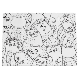 Grand Sac Cadeau Motif