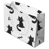 Grand Sac Cadeau Motif (Dos Angle)