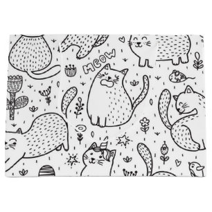 Grand Sac Cadeau Motif
