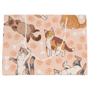 Grand Sac Cadeau Motif