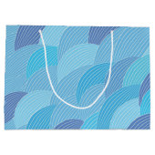 Grand Sac Cadeau motif Abstrait (Dos)