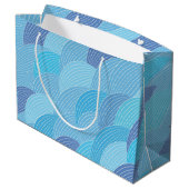 Grand Sac Cadeau motif Abstrait (Dos Angle)