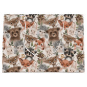 Grand Sac Cadeau Motif animal bébé (Devant)