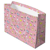Grand Sac Cadeau Motif baby shower (Dos Angle)