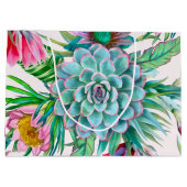Grand Sac Cadeau Motif cactus (Dos)