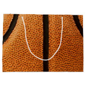 Grand Sac Cadeau Motif de basket-ball Imprimer Arrière - plan (Dos)