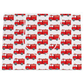 Grand Sac Cadeau Motif de camion-feu rouge (Devant)