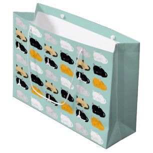 Grand Sac Cadeau Motif de chats