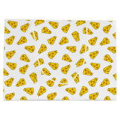 Grand Sac Cadeau Motif de fromage mou (Dos)