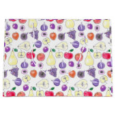 Grand Sac Cadeau Motif de fruits (Devant)