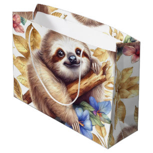 Grand Sac Cadeau Motif de jante vintage