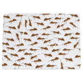 Grand Sac Cadeau Motif de jolies fourmis (Devant)