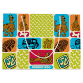 Grand Sac Cadeau Motif de mystère Scooby-Doo (Dos)