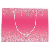 Grand Sac Cadeau Motif de pastèque (Dos)