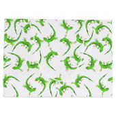 Grand Sac Cadeau Motif de reptile Gecko Lizard (Dos)