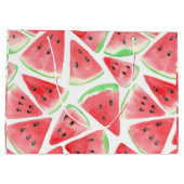 Grand Sac Cadeau Motif de tranches de pastèque (Dos)