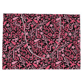 Grand Sac Cadeau Motif Doodle en rose.01.w Black BG (Dos)