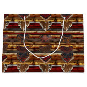 Grand Sac Cadeau motif du parti cool occidental (Devant)