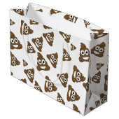 Grand Sac Cadeau Motif Emoji Cou Cou (Dos Angle)