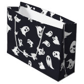 Grand Sac Cadeau Motif fantôme (Devant Angle)