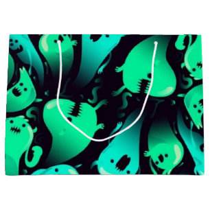 Grand Sac Cadeau Motif fantôme