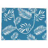 Grand Sac Cadeau Motif feuille 13 (Dos)