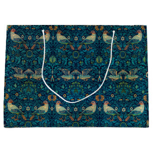 Grand Sac Cadeau Motif floral Art Nouveau de William Morris avec oi