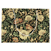Grand Sac Cadeau motif floral de style victorien (Dos)