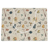 Grand Sac Cadeau Motif Harry Potter Icons - Baby shower (Devant)