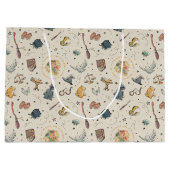 Grand Sac Cadeau Motif Harry Potter Icons - Baby shower (Dos)