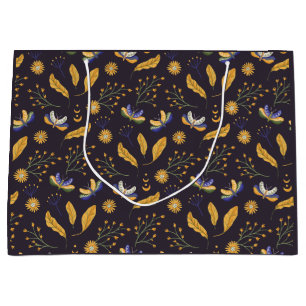Grand Sac Cadeau Motif papillon céleste de papillon