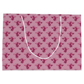 Grand Sac Cadeau Motif Queen Bee (Dos)