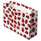 Grand Sac Cadeau Motif Red Ladybug (Dos Angle)