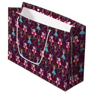 Grand Sac Cadeau Motif Red Nutcracker Animaux